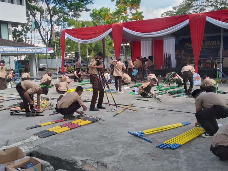 Lomba Panca Pramuka Penegak
