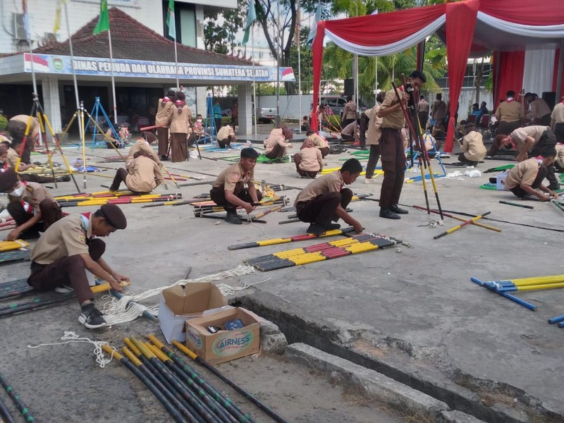 Lomba Panca Pramuka Penegak